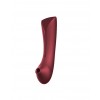 Zalo Queen PulseWave vibrator - rood siliconen